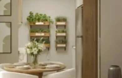 Imagem: O apartamento possui 2 Dormitórios, 1 Banheiro e 1 Vaga na