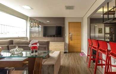 Imagem 3: Apartamento 03 quartos, su te, 02 vagas, no bairro Sagrada Fam lia