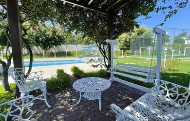 Imagem: A casa em condomínio possui 3 Dormitórios, 5 Banheiros, 5