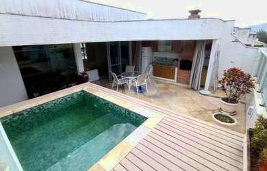 Imagem: O apartamento na cobertura possui 5 Dormitórios, 5 Banheiros