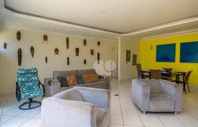 Imagem: O apartamento na cobertura possui 4 Dormitórios, 3 Banheiros