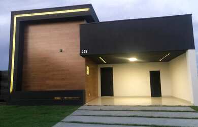 Imagem: A casa em condomínio possui 3 Dormitórios, 3 Banheiros, 2