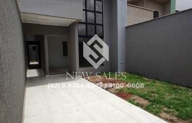 Imagem: A casa possui 3 Dormitórios, 2 Banheiros, 2 Vagas na garagem