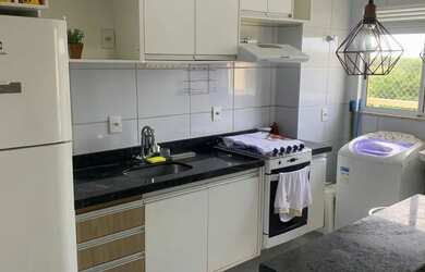 Imagem: O apartamento possui 2 Dormitórios, 2 Banheiros, 1 Vaga na