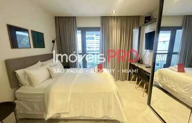 Imagem: O apartamento possui 1 Dormitório, 1 Banheiro, 25m² de Área