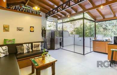 Imagem: O apartamento na cobertura possui 1 Dormitório, 2 Banheiros