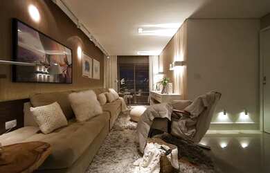 Imagem: O apartamento possui 3 Dormitórios, 3 Banheiros, 2 Vagas na