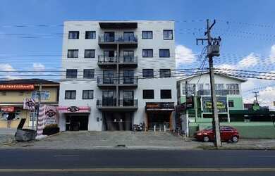 Imagem: O apartamento possui 3 Dormitórios, 1 Banheiro, 1 Vaga na garagem