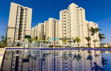 Imagem: O apartamento possui 2 Dormitórios, 1 Banheiro, 1 Vaga na garagem