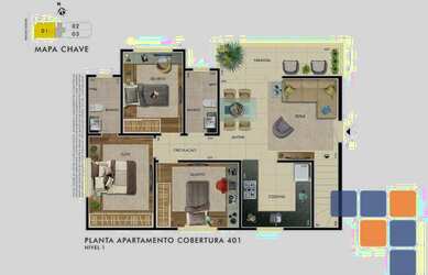 Imagem 5: Cobertura à venda, 75 m² por R$ 595.101,20 - Novo Horizonte - Sabará/MG