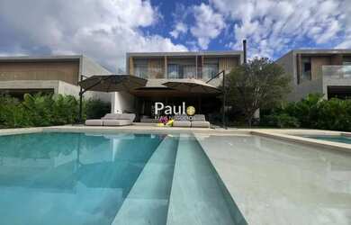 Imagem: A casa em condomínio possui 4 Dormitórios, 5 Banheiros, 5