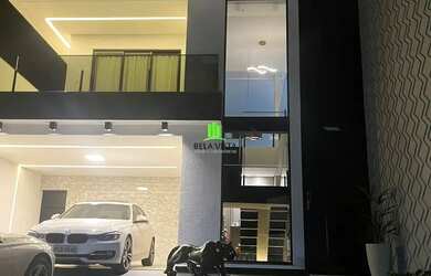 Imagem: A casa em condomínio possui 4 Dormitórios, 3 Banheiros, 4