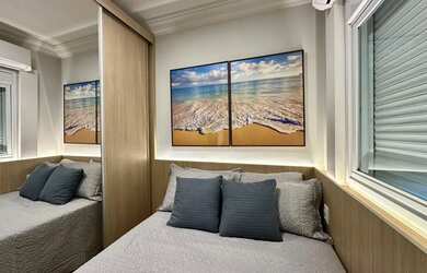 Imagem 15: Apartamento 3 dormitórios mobiliado e decorado no Zona Nova Capão da Canoa