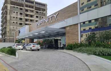 Imagem: O apartamento possui 1 Dormitório, 1 Banheiro, 1 Vaga na garagem