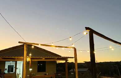 Imagem: A chácara possui 2.700m² de Área e está localizado em Santa