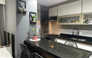 Imagem: O apartamento possui 2 Dormitórios, 2 Banheiros, 1 Vaga na