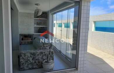 Imagem: O apartamento na cobertura possui 4 Dormitórios, 4 Banheiros