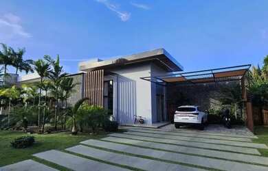 Imagem: A casa em condomínio possui 3 Dormitórios, 5 Banheiros, 4