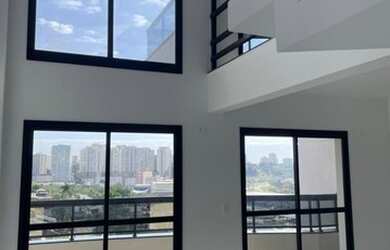 Imagem: O apartamento possui 1 Dormitório, 1 Banheiro, 2 Vagas na garagem