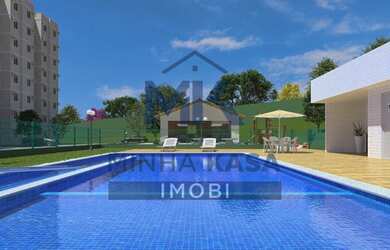 Imagem 5: Jardim Das Margaridas gt. Piscina, Churrasqueira, 56m² de Áreae1 Vaga...