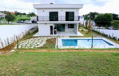 Imagem 2: Casa de alto padrão em condomínio fechado, localizado em Itu, apenas...