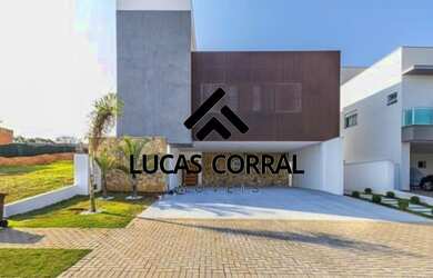 Imagem: A casa em condomínio possui 4 Dormitórios, 5 Banheiros, 5