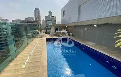 Imagem: O apartamento na cobertura possui 4 Dormitórios, 5 Banheiros