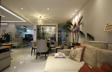 Imagem: A casa possui 3 Dormitórios, 5 Banheiros, 2 Vagas na garagem