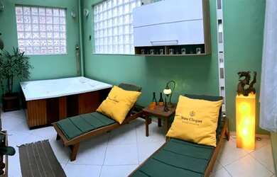 Imagem: O apartamento na cobertura possui 3 Dormitórios, 4 Banheiros