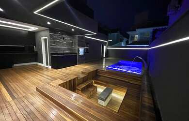 Imagem 4: Projeto contemporâneo casa All Black à venda no Riviera Del Sol