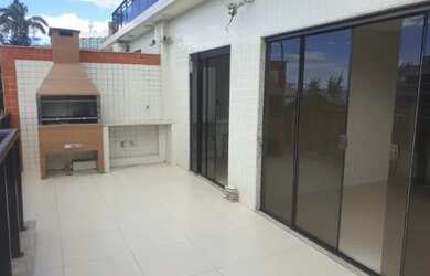 Imagem: O apartamento na cobertura possui 3 Dormitórios, 4 Banheiros