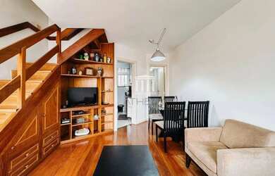 Imagem: A casa em condomínio possui 2 Dormitórios, 2 Banheiros, 1