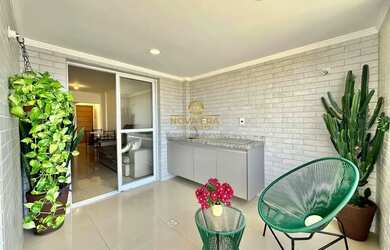 Imagem 7: GUILHERMINA, VISTA MAR, 2 suítes, varanda gourmet, 2 vagas, R$ 800 mil,...