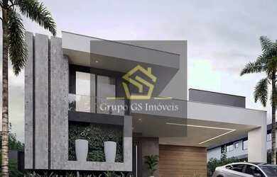 Imagem 2: Casa com 4 dormitórios à venda, 381 m² por R$ 4.300.000,00 - Condomínio Campo de Toscana