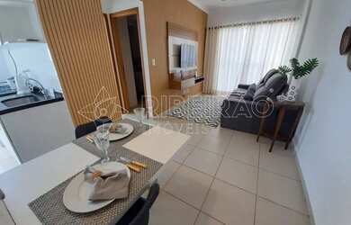 Imagem: O apartamento possui 1 Dormitório, 1 Banheiro, 1 Vaga na garagem