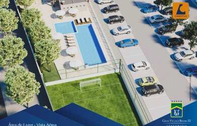 Imagem 8: Village Brasil 3. Piscina, Churrasqueira, Varandae57m² de Área