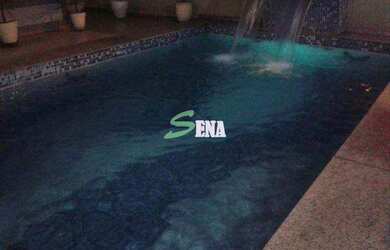 Imagem 15: Sobrado com Piscina. Piscina, Guarda roupa, Lareirae5 Vagas na garagem