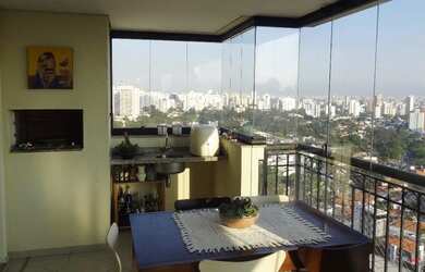 Imagem 5: Apartamento com 213 metros 4 quartos 4 vagas depósito Varanda Gourmet...