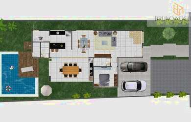 Imagem 7: casa no jardins do lago a venda com 4 suites e piscina privativa no quintal