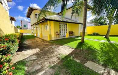 Imagem: A casa em condomínio possui 4 Dormitórios, 3 Banheiros, 5