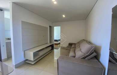 Imagem: O apartamento possui 1 Dormitório, 1 Banheiro, 1 Vaga na garagem