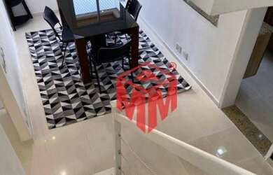 Imagem 3: Cobertura para alugar, 118 m² por R$ 3.990,00/mês - Casa Branca - Santo André/SP