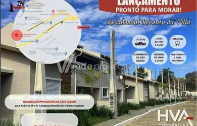 Imagem: A casa em condomínio possui 3 Dormitórios, 2 Banheiros, 2