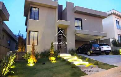 Imagem: A casa em condomínio possui 4 Dormitórios, 5 Banheiros, 5