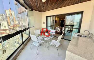 Imagem 2: Apartamento à venda, 180 m² por R$ 1.705.000,00 - Boqueirão - Santos/SP