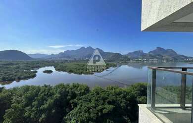 Imagem 5: Apartamento de Alto Padrão com 2 Suítes e Vista para a Lagoa - Península