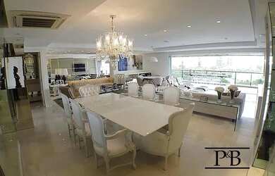 Imagem: O apartamento possui 4 Dormitórios, 4 Banheiros, 4 Vagas na