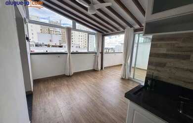 Imagem: O apartamento na cobertura possui 2 Dormitórios, 2 Banheiros