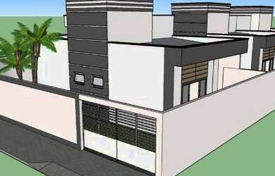 Imagem: A casa possui 2 Dormitórios, 1 Banheiro, 2 Vagas na garagem