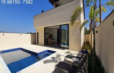 Imagem: A casa em condomínio possui 3 Dormitórios, 5 Banheiros, 4